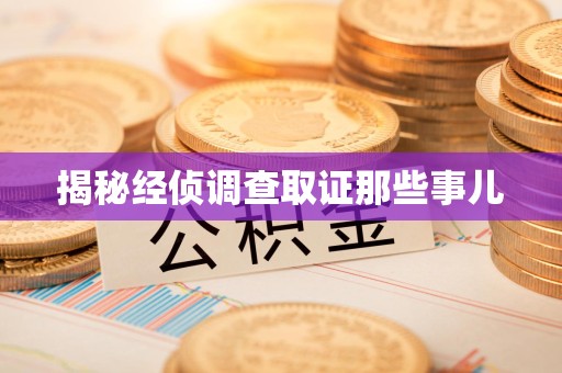 福州揭秘经侦调查取证那些事儿