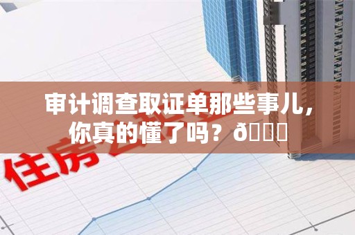 福州审计调查取证单那些事儿，你真的懂了吗？😎